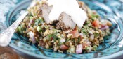 Dukkah Crusted Lamb with Freekeh Tabouleh